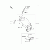 Схема узла: Рама для Kawasaki ZX750 Ninja ZX-7R