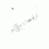 Схема вузла: Balancer для Kawasaki BJ250 Estrella