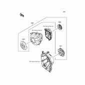 Схема вузла: Аксесуари (Engine Slider) для Kawasaki ZR1000 Z1000