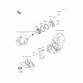 Схема вузла: Oil filter для Kawasaki KX450 KX450F