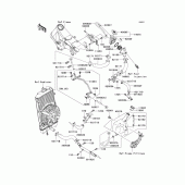 Схема вузла: Water pipe(1/2) для Kawasaki VN2000 Vulcan 2000 Classic LT