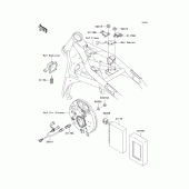 Схема вузла: Fuel injection для Kawasaki VN1500 Vulcan 1500 Classic FI
