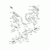 Схема вузла: Підніжки для Kawasaki VN2000 Vulcan 2000 Classic