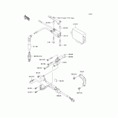 Схема вузла: Ignition system для Kawasaki EJ650 W650