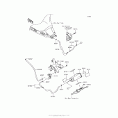 Схема вузла: Fuel Evaporative System (Ca) для Kawasaki ER650 Z650