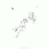 Схема узла: Stand(S) для Kawasaki ZX1400 Ninja ZX-14R ABS