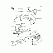 Схема узла: Крыло для Kawasaki ZX400 ZXR400