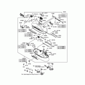 Схема вузла: Кофри(Side Bag) для Kawasaki VN1700 Vulcan 1700 Nomad ABS