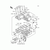 Схема узла: Картер двигателя для Kawasaki ZR750 ZR-7S