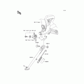 Схема вузла: Stand(s) для Kawasaki ER650 ER-6N ABS