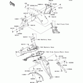 Схема вузла: Крило для Kawasaki ZR1000 Z1000
