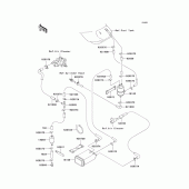 Схема вузла: Fuel evaporative system для Kawasaki ZX900 Ninja ZX-9R