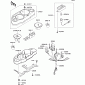 Схема вузла: Meter(s) для Kawasaki ZG1000 Concours
