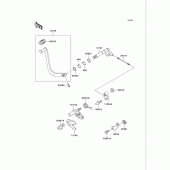 Схема вузла: Перемикач передач для Kawasaki VN750 Vulcan 750