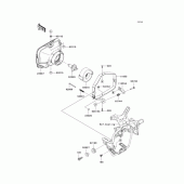 Схема узла: Фара для Kawasaki ZR1200 ZRX1200 DAEG