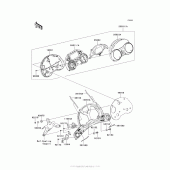 Схема вузла: Meter(S) для Kawasaki ZG1400 Concours 14