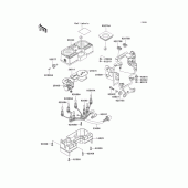 Схема вузла: Meter(s) для Kawasaki KL250 KLR250