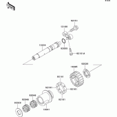 Схема вузла: Balancer для Kawasaki ZX1200 Ninja ZX-12R