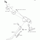 Схема вузла: Stand(s) для Kawasaki VN900 VN900 Custom