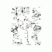 Схема вузла: Ignition Switch/Locks/Reflectors для Kawasaki ZX1400 Ninja ZX-14R ABS 30TH