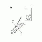 Схема вузла: Аксесуари для Kawasaki KLX110 KLX110