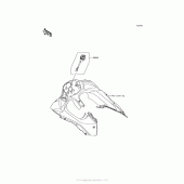 Схема вузла: Аксесуари (Dc Output) для Kawasaki EX650 Ninja 650