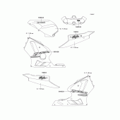 Схема вузла: Decals(ctblue)(b3) для Kawasaki ZX1200 Ninja ZX-12R