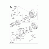 Схема узла: Генератор для Kawasaki ZX1100 GPZ1100