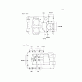 Схема узла: Болты картера двигателя для Kawasaki EX500 GPZ500S