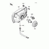 Схема вузла: Head lamp(zgt00a-009977-) для Kawasaki ZG1000 1000GTR