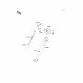 Схема вузла: Stand(s) для Kawasaki ZX1200 Ninja ZX-12R