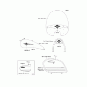 Схема вузла: Decals(ebony)(d7f) для Kawasaki VN1600 Vulcan 1600 Nomad
