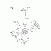 Схема вузла: Карбюратор parts(1/2) для Kawasaki VN750 Vulcan 750