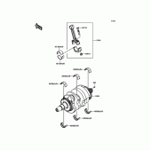 Схема вузла: Колінвал для Kawasaki EX400 Ninja 400R ABS