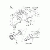 Схема узла: Генератор для Kawasaki ZR750 Z750R