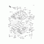 Схема узла: Картер двигателя для Kawasaki ZX900 Ninja ZX-9R