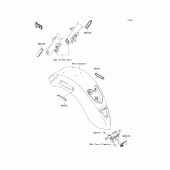 Схема узла: Reflectors для Kawasaki VN1700 Vulcan 1700 Classic