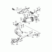 Схема вузла: Глушник для Kawasaki ER250 Z250 ABS