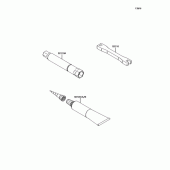 Схема вузла: Набір інструментів для Kawasaki KX250/KX252 KX250F