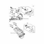 Схема вузла: Taillight(s) для Kawasaki EX300 Ninja 300 ABS