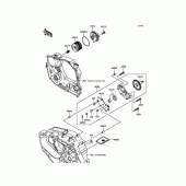 Схема вузла: Масляний насос для Kawasaki KLX250 KLX250