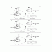 Схема узла: Информационные наклейки для Kawasaki VN1600 Vulcan 1600 Classic