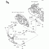 Схема вузла: Water pipe для Kawasaki VN1700 VN1700 Classic ABS
