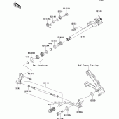 Схема вузла: Перемикач передач для Kawasaki ZX636 Ninja ZX-6R ABS