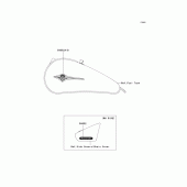 Схема вузла: Decals(b6f-b9f) для Kawasaki VN900 VN900 Classic