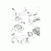 Схема вузла: Fuel injection для Kawasaki ER250 Z250