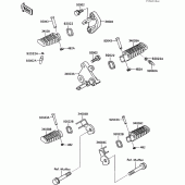 Схема вузла: Step для Kawasaki EX500 GPZ500