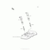 Схема вузла: Ignition System для Kawasaki EX300 Ninja 300