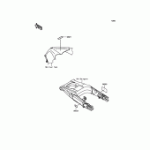 Схема узла: Информационные наклейки для Kawasaki ZX1400 ZZR1400 ABS