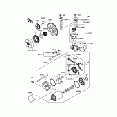 Схема вузла: Starter Motor для Kawasaki VN900 Vulcan 900 Classic